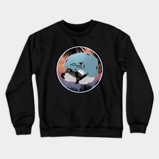 Raccon surfer Crewneck Sweatshirt